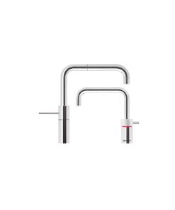 Quooker Nordic twintaps square chroom