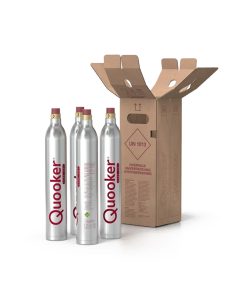 CUBE cilinderset van 4 co2 cilinders